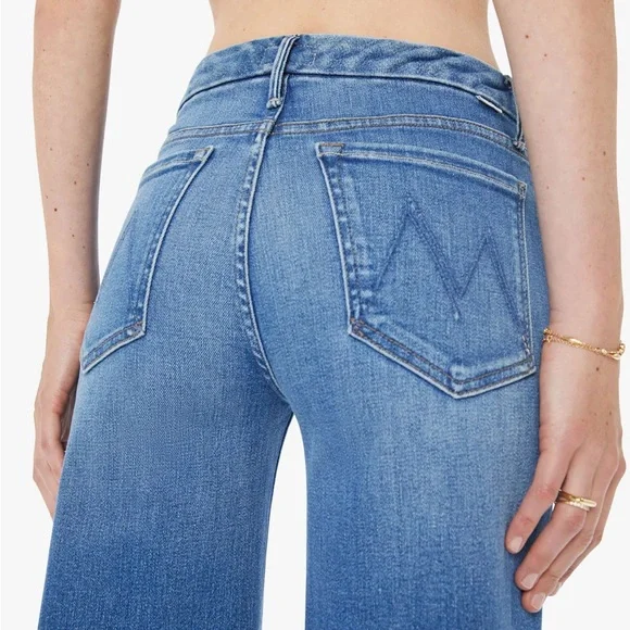 MOTHER Denim The Roller Fray, size 26 - Picture 3 of 12